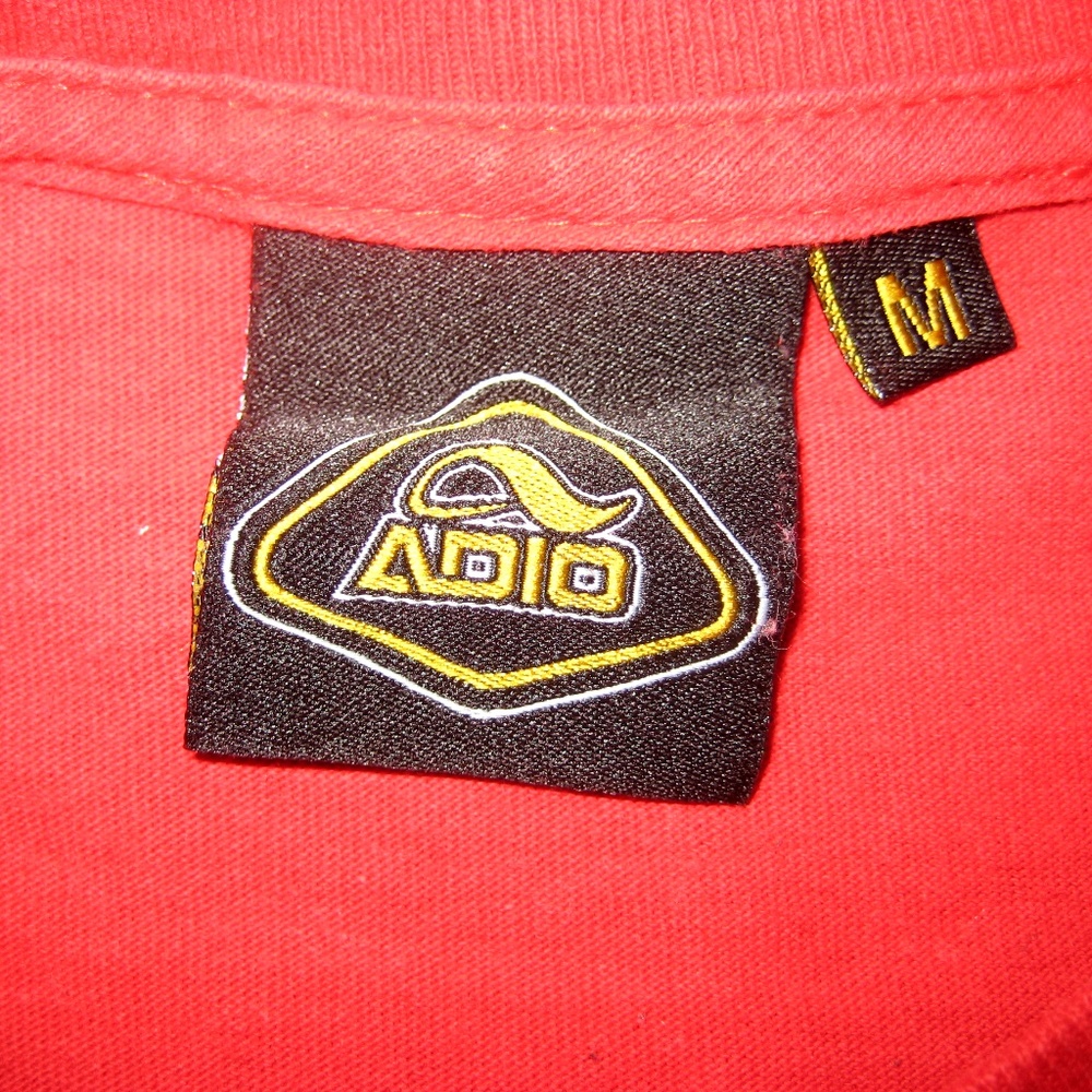 Vintage ADIO Red Logo S/S Shirt MEDIUM skateboard - Picture 5 of 8